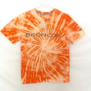 Denver Broncos custom dyed shirt